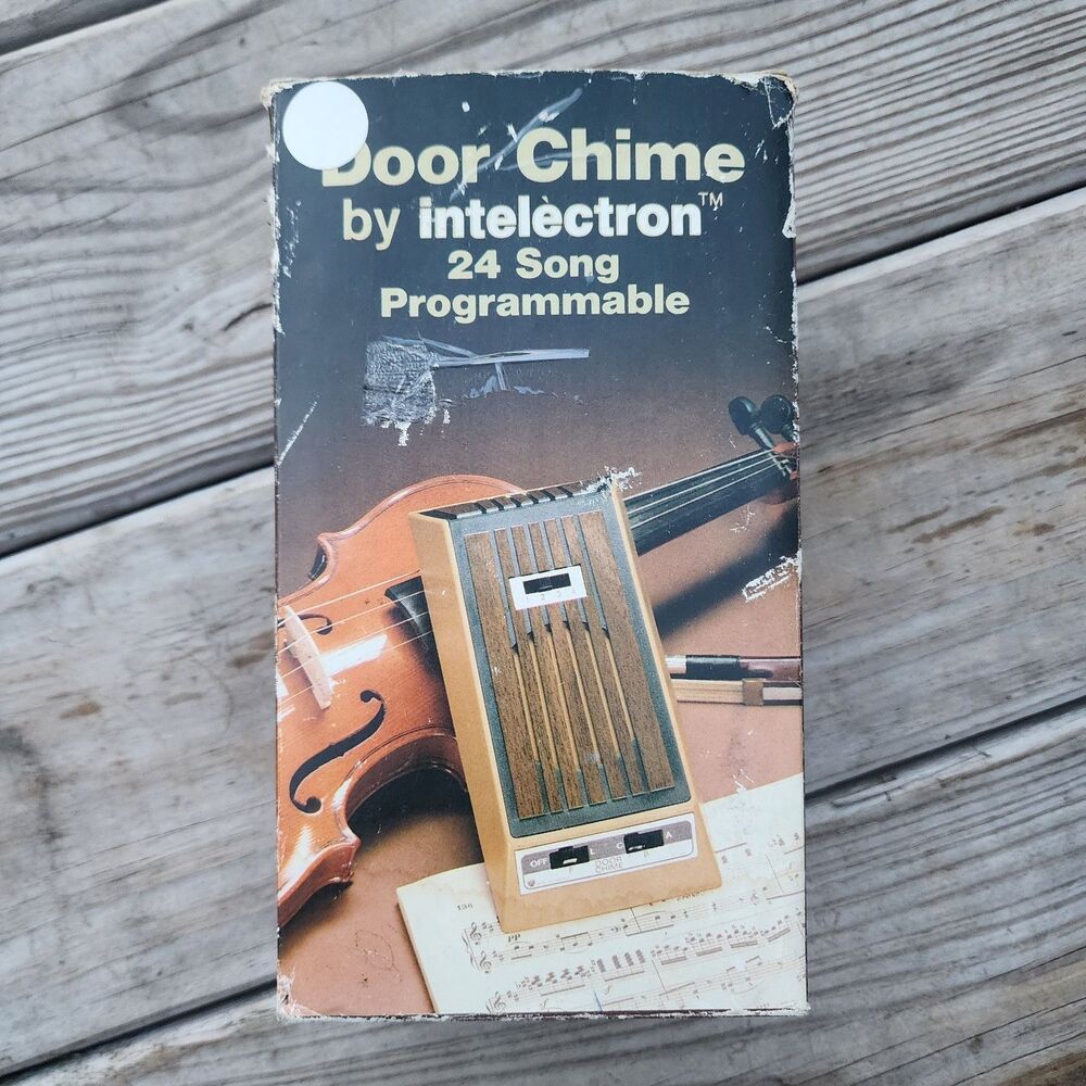 VGT Door Bell Chime Intelectron 24 Song Programmable Music Beethoven Folk Untest